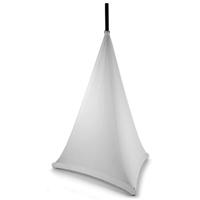 BeamZ LSS12W speakerstatief hoes wit 120cm - thumbnail