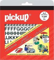 Plakletters zwart - 10 mm. - thumbnail