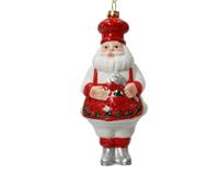 Kersthanger chef kerstman 7 cm - thumbnail