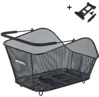 Basil Fietsmand icon m met mik bevestiging 13 liter 39 x 24 x 14 - zwart - thumbnail