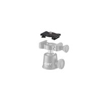 Joby JB01570-BWW QR plaat 3K PRO - Arca-compatibele snelwisselklep, geschikt voor 3K PRO kogelkop/GorillaPod 3K PRO kit, voor foto, video, vlogging, voor Canon, Nikon, Sony, van aluminium - thumbnail