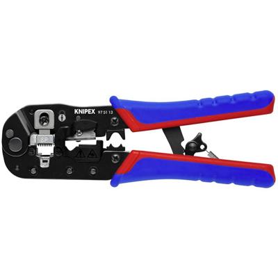 Knipex Crimpzange für RJ45-Westernstecker 97 51 13 Krimptang
