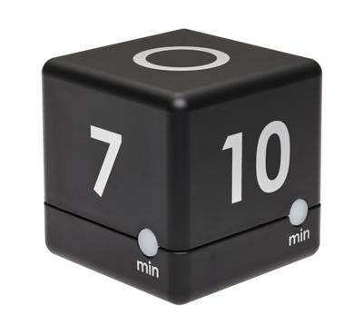 TFA Dostmann Timer Cube Timer Zwart Digitaal TFA Dostmann Timer Cube Timer Zwart Digitaal