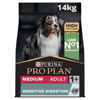Purina Medium Adult Sensitive Digestion with OPTIDIGEST 14 kg Volwassen Lam - thumbnail