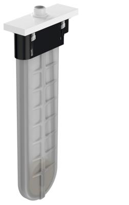 Hansgrohe sBox afbouwdeel rechthoekig, mat wit
