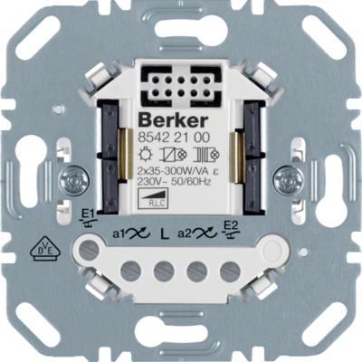 Berker LED Tastdimmer 2-voudig universeel 85422100