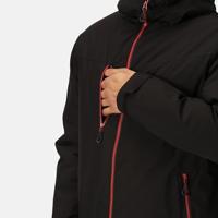 Ragetta RG253 Navigate Waterproof Insulated Jacket - Black/Classic Red - M - thumbnail
