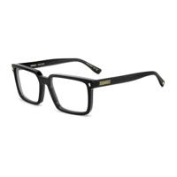 Heren Brillenframe Dsquared2 D2 0183 5780717 Zwart - thumbnail