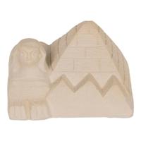 Opgravingsset mummie - 10 mummies - 8 x 9,5 cm - met hamer en borstel - thumbnail