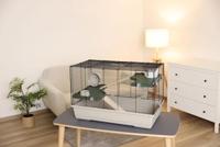 Kooi voor kleine dieren - KERBL - FLAT NATURE - 80 x 45 x 53 cm - 3 verdiepingen - thumbnail