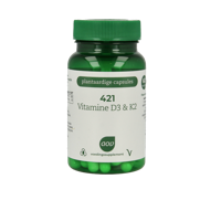 421 Vitamine D3 & K2 60 Vegetarische capsules - thumbnail