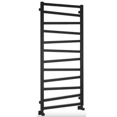 Designradiator Sapho Zig Recht 60x133,4 cm 601W Mat Zwart Sapho