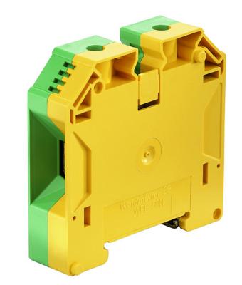 Weidmüller 1846040000-10 Aardklem Schroeven Groen-geel 10 stuk(s)