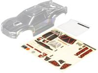 Arrma - Vorteks 4x4 trimmed body, with decals (Clear) (ARA-2146) - thumbnail
