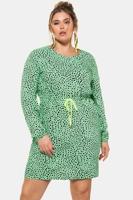 Ulla Popken Jurk, neon koord, lange mouwen - Grote Maten - thumbnail