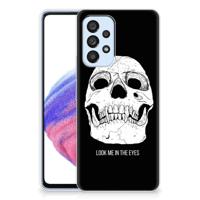 Silicone Back Case Samsung Galaxy A53 5G Skull Eyes - thumbnail