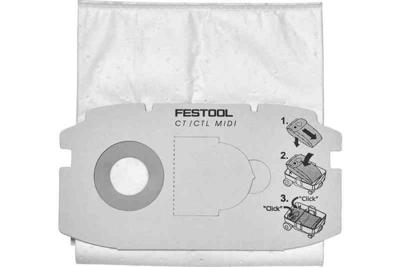 Festool Accessoires Zelfclean filterzak SC FIS-CTL MIDI/ (5x) | 498411