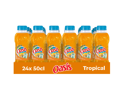 Oasis tropical pet (24x50cl)