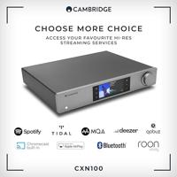 Cambridge Audio: CXN100 Muziekstreamer - Grijs - thumbnail