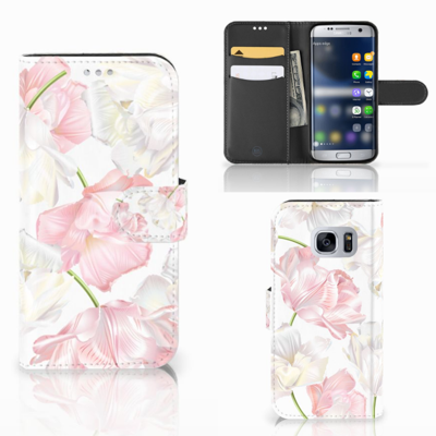 Samsung Galaxy S7 Hoesje Lovely Flowers Samsung Galaxy S7 Hoesje Lovely Flowers