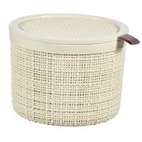 Curver jute mandje rond 2l offwhite - thumbnail
