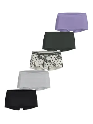 Bjorn Borg 5-pack dames boxershort- Everyday cotton - XL - Onderbroek - Ondergoed - XL - Onderbroek - Ondergoed - XL - Onderbroek - Ondergoed - XL