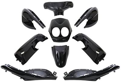 Edge Plaatset 9-delig voor yamaha neo's - bouwjaar 2008 - 2011 - 2 en 4 takt model - metallic zwart Edge Plaatset 9-delig voor yamaha neo's - bouwjaar 2008 - 2011 - 2 en 4 takt model - metallic zwart