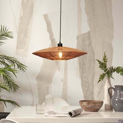 GOOD&MOJO Hanglamp 'Iguazu' Jute, 55cm, kleur Naturel GOOD&MOJO Hanglamp 'Iguazu' Jute, 55cm, kleur Naturel