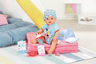 Baby Born Magic Boy-pop 43 cm - Zapf Creation - Ogen die open en dicht kunnen - Accessoires inbegrepen Baby Born Magic Boy-pop 43 cm - Zapf Creation - Ogen die open en dicht kunnen - Accessoires inbegrepen
