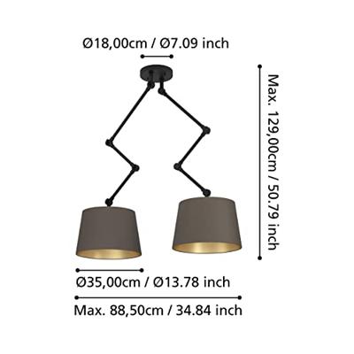 Stars of Light Hanglamp dubbel verstelbaarPistunio cappuccino - 390199