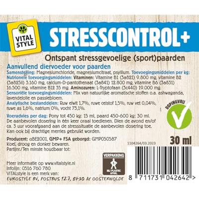Vitalstyle Stresscontrol+ 30ml