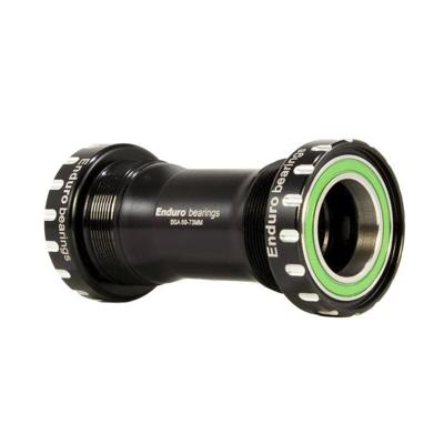 ENDURO BEARINGS Bsa 73mm bottom bracket to 24mm - a/c ss - black