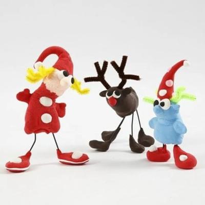 Creativ Company Chenille geel 30cm, 50st. - thumbnail