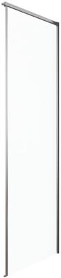 Saqu Syra zijwand 90x210cm chroom helder glas