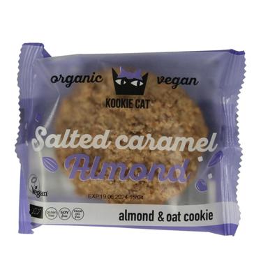Kookie Cat Salted caramel & almonds bio 50 Gram