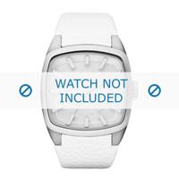 Diesel horlogeband DZ1531 Leder Wit 22mm - thumbnail