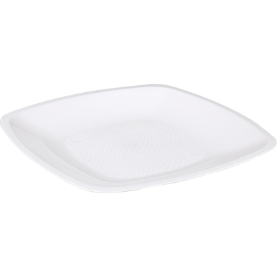 Goldplast Bord | Use & reuse | reusable | vierkant | 1-vaks | pP | 18x18cm | wit | 300 stuks