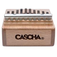 Cascha HH 2145 Kalimba Mahogany 10 met beschermhoes - thumbnail