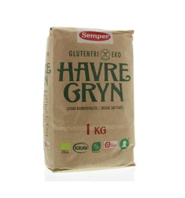 Semper Havermout vlokken glutenvrij bio 1 Kilogram