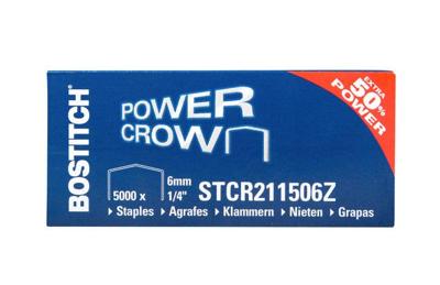 Bostitch nietjes STCR211506Z, 6 mm, voor B8R, B8HC, B8HDP, B8P, B8E, doos van 5.000 nietjes