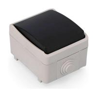 Schakelaar EDM IP44 65 x 80 x 55 mm 6,5 x 8 x 5,5 cm - thumbnail