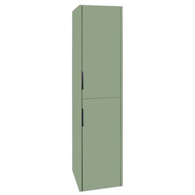 Differnz Bolo hoge kast knock down links/rechts FSC 160 x 35 x 35 cm groen