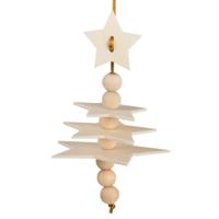 Kleur je eigen Kersthangerset Ster - thumbnail