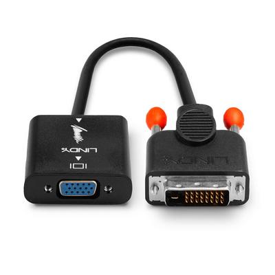 Adapter DVI-D naar VGA LINDY 38189 Zwart