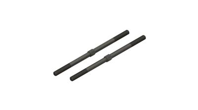 Steel Turnbuckle M6x130mm (Black) (2) (ARA340156)