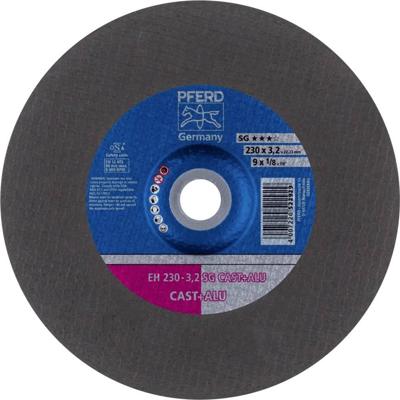 PFERD TOOLS EH 230-3,2 SG CAST+ALU 61324802 Doorslijpschijf gebogen 230 mm 25 stuk(s) Aluminium legering, Grijs/grauw sferoïdisch gietijzer