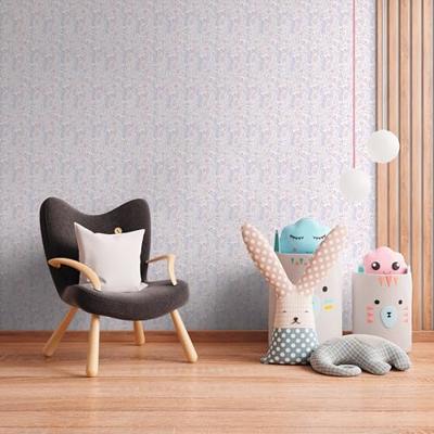 AS Creation Little Love paars behang | 381181