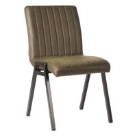LABEL51 Eetkamerstoel 'Matz', kleur Groen - thumbnail