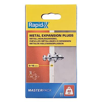Rapid Hollewandpluggen | Ø11x37 | 6-16 mm plaatdikte | 40 kg draagkracht - 5001563