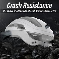 CRNK helm angler wit glossy m 53-57cm - thumbnail